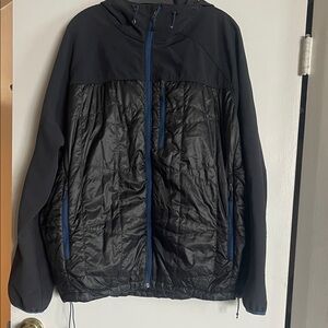 REI Men's Black and Navy primaloft Puffer Jacket